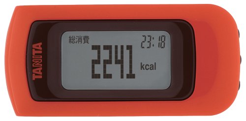 タニタ 活動量計 カロリズム EZシリーズ アプリコット EZ-061-OR