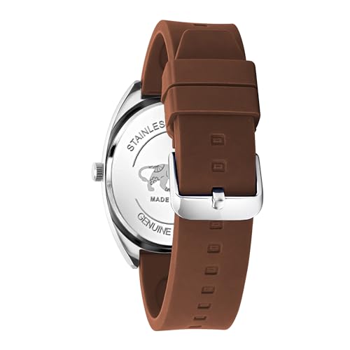 Image of styledose Men's Watch Analog Quartz with Chronograph & Silicone Strap -Casual & Formal Wrist Watch for Men