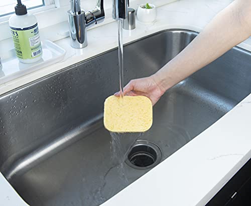 Image of Ecological Pop Purpose Sponge, Yellow