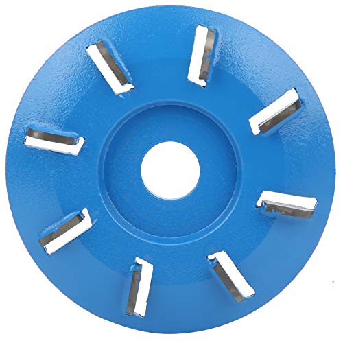 Fresa a 8 Denti, Rullo per Legno, Fresa a Disco per Intaglio, Disco Abrasivo per Intaglio del Legno per Accessori Taglio per la Lavorazione del Legno