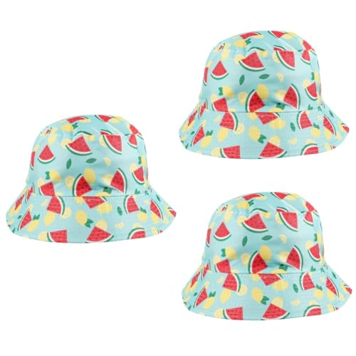 Chapeau de pêcheur pastèque FOMIYES - grand bonnet casquette homme