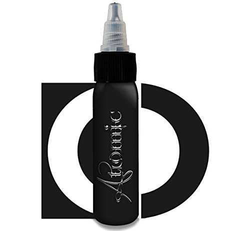 Preisvergleich Produktbild Atomic Ink TATTOO DARK SUMI BLACK ML 30 - TATUAGGI Tinte