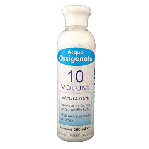 Acqua Ossigenata Cremosa Professionale 10 Volumi per Tinta Nuova Galbert Made in Italy