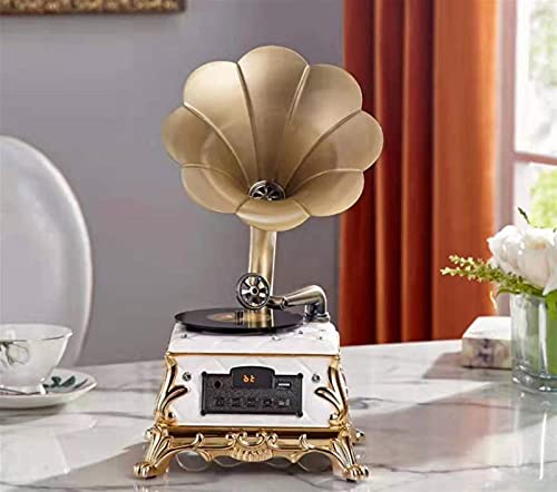 QHYXT Platine Tourne-Disque rétro, Gramophone avec Haut-parleurs sans Fil, pour enregistreur de Bureau/décor à la Maison - Les Beatles, Paul McCartney, John Lennon, RIngo Starr, George Harrison QHYXT Platine Tourne-Disque rétro, Gramophone avec Haut-parleurs sans Fil, pour enregistreur de Bureau/décor à la Maison – Image 3