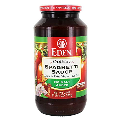 Eden Foods Spaghetti Sauce, No Salt, 25-Ounce - //coolthings.us