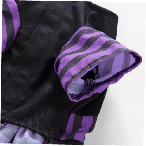 Disfraz Halloween Bruja para Perros Talla L Negro miniatura 2