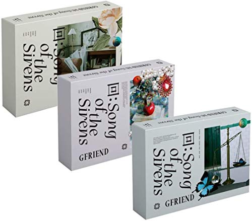 Source Music GFRIEND - L'album de la chanson des sirènes (9e mini album)+avantage de pré-commande+affiche pliée+jeu de cartes photo supplémentaires aléatoire.