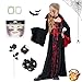 HIQE-FL Vampirkostüm,Vampir Kostüm Mädchen,Vampir Kostüm Kinder,Halloween Kostüm,Vampir Prinzessin Kostüm,Kinder Vampirin Kleid,Kostüm für Kinder Vampir Königin,halloween verkleidung kinder Vampir günstig Kaufen-HIQE-FL Vampirkostüm,Vampir Kostüm Mädchen,Vampir Kostüm Kinder,Halloween Kostüm,Vampir Prinzessin Kostüm,Kinder Vampirin Kleid,Kostüm für Kinder Vampir Königin,halloween verkleidung kinder