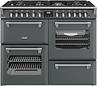 Stoves Richmond 110cm Dual Fuel Range Cooker - Anthracite - A/A/A Rated