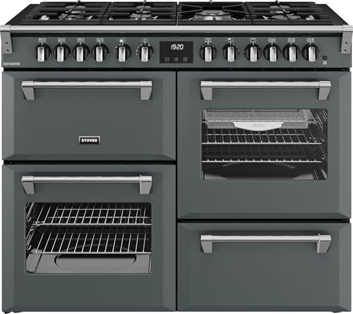 Stoves Richmond 110cm Dual Fuel Range Cooker - Anthracite - A/A/A Rated