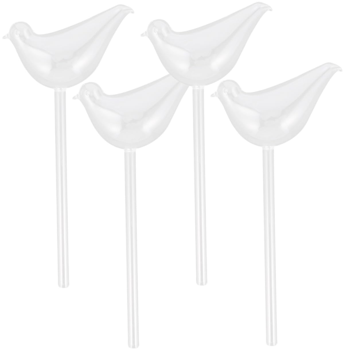 Toddmomy Globes à Arrosage Automatique Facile à Utiliser Lot de 4 en Verre Borosilicaté, Arrosage Automatique pour Plantes D’Extérieur