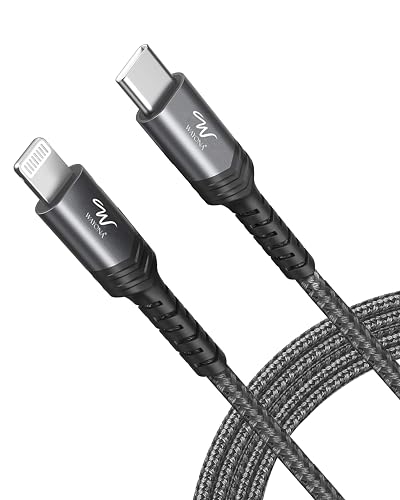 Image of Wayona USB C to Lightning Cable Fast Charging MFI Certified 1.5M for 27W iPhone 14Pro Charger Cable Compatible with iPhone 14 /13 Pro /13 ProMax /12 Pro /11 Pro Max /X /XS,Carplay, iPad 9th 2021, Airpods
