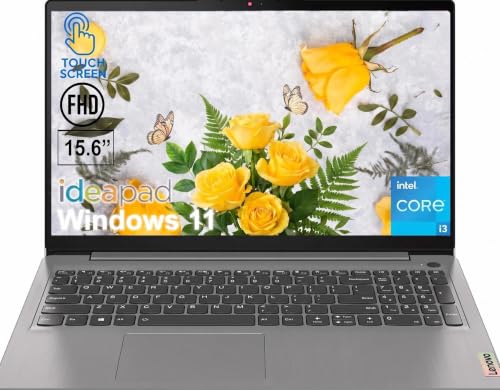 Image of Lenovo Ideapad 3i Student and Business Laptop | 15.6 Inch Touchscreen | Intel Core i3 | 16GB Ram and 512GB SSD | Copilot AI | WiFi-6 | Windows 11