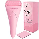 AFOUNDA Ice Roller for Face, Eyes and Whole Body Relief, Face Roller Skin Care Tool for Migraine Relief and Blood Circulation,Ideal for All Skin Types (Pink)