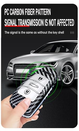 Étui de clé Audi carbone protège contre chutes et rayures - 7