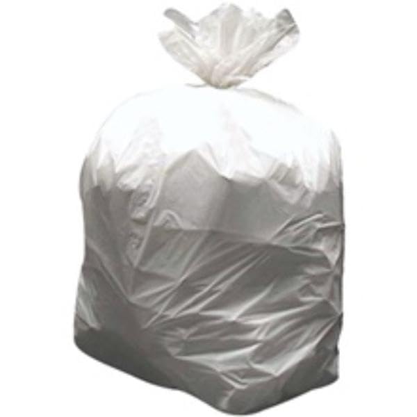 Box Partners High Density Trash Liners - Natural, 60 Gallon, .55 Mil.