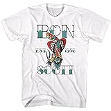 American Classics Bon Scott 70s Rock Singer Songwriter Tattoo Adult Short Sleeve T-Shirts Vintage Style...