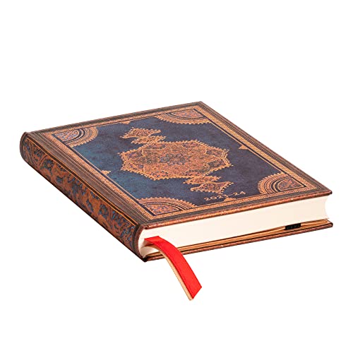 Paperblanks 18 Month Diaries 2023-2024 Safavid Indigo, Blue - Image 3