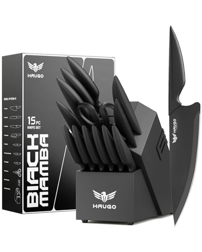 Haugo 15-Piece Knife Set