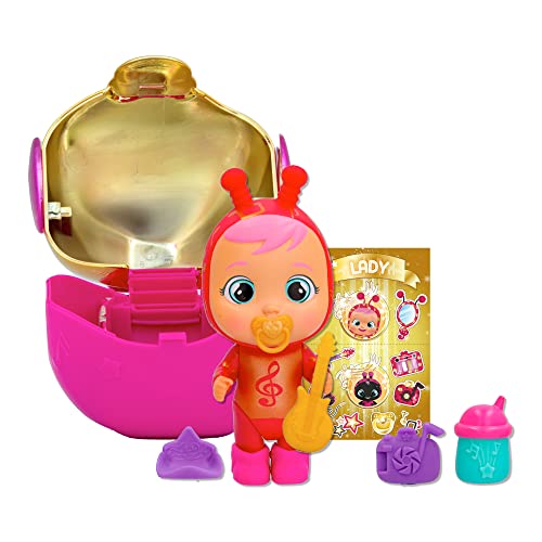 BEBÉS LLORONES LÁGRIMAS MÁGICAS Music House (Music Edition) Mini Baby Crying Surprise Collectible with 8 Accessories - Image 2