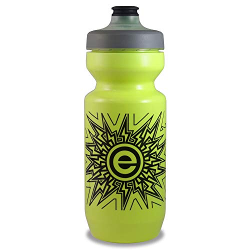 NGN Sport - Purist Water Bottle | Premium Bike Water Bottle with Leak Proof Watergate Cap - 22 oz (1-Pack) (Lemon Lime)