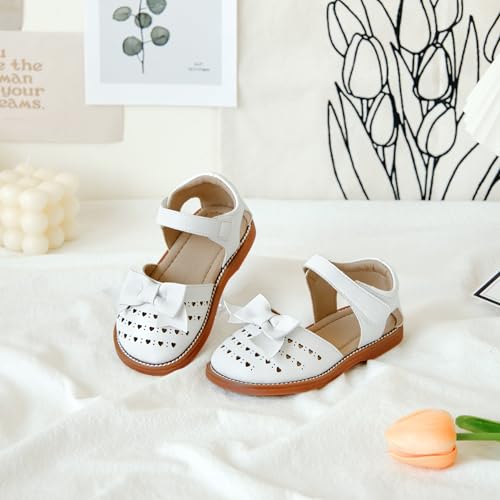 Image of GINFIVE Toddler Girls Sandals Girls Toddler Sandals Little Girls Kids Shoes