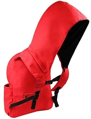 Customizedbybilgin Self-Healing Waterproof Removable Hooded Nano Tech Backpack! (Red)