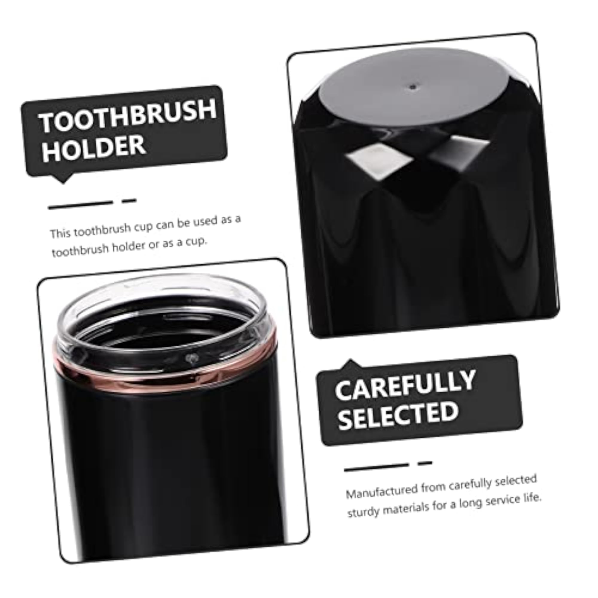 Box Travel Wash Cup, Light Luxury Travel Kit