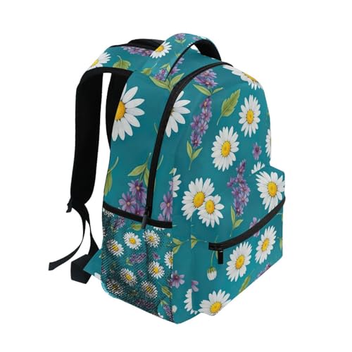 Printed Elementary School Backpack for Boys Girls, Lightweight Kids Travel Bag, Back to School Essentials, 16 in2
