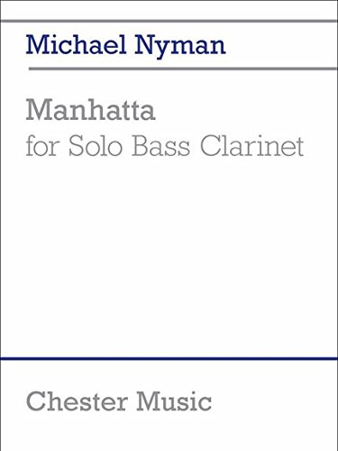 Manhatta: For Solo Bass Clarinet