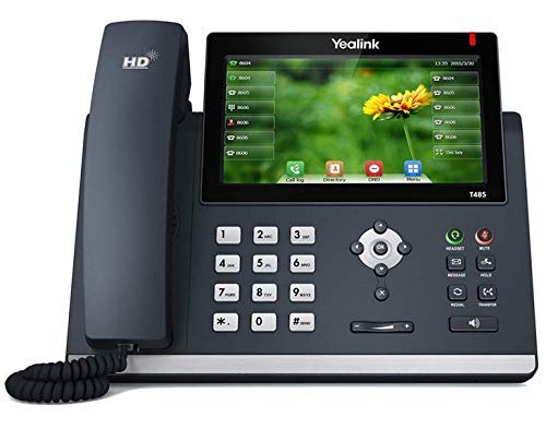 Yealink T48S Ultra-Elegant Gigabit IP Phone (Power Supply Not Included) (Renewed)