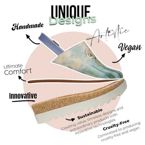 Image of DOGO Platform Sandals Women - Vegan and Handmade Wedge Sandals for Women
