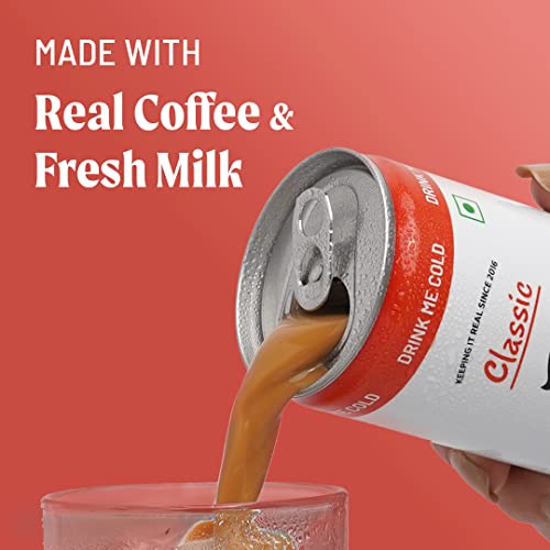 Sleepy Owl Classic Cold Coffee 230ml (200ml+30ml Extra) Thicker, Bolder, Creamier Made With Real Milk & Coffee | Ready-to-Drink Real Ingredients | No Preservatives - Image 3