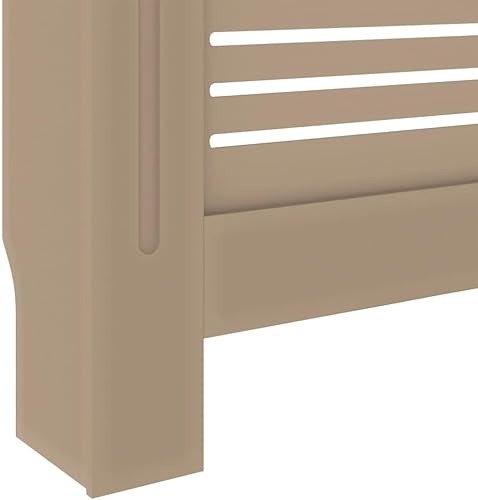 Miniatura 152 de 2 piezas de MDF para el hogar, calentador de sala de estar, soporte lateral para calefacción, cubierta de radiador, estante de gabinete de