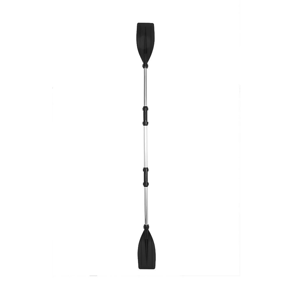 Estink Pagaie Double en Aluminium, 126cm, Démontable et Légère pour Canoë, Kayak, Bateau Gonflable