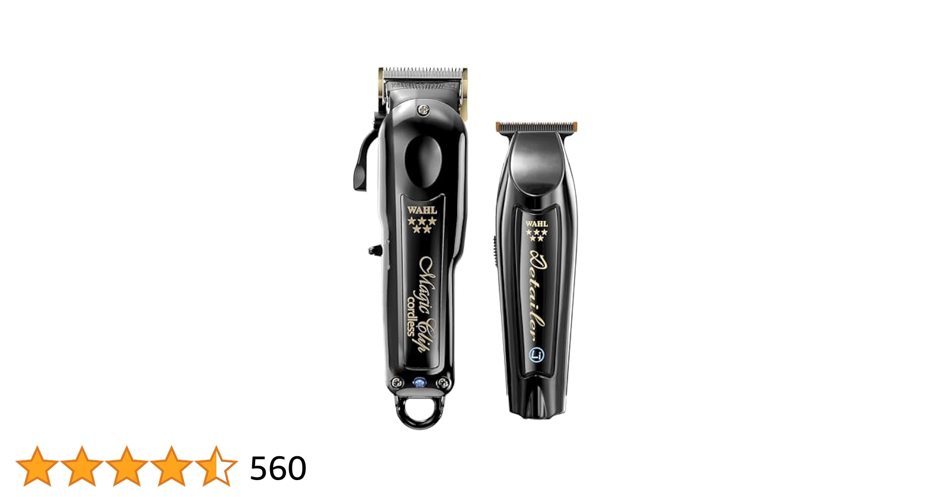 Wahl Professional Cordless Barber Combo Includes Magic Clip