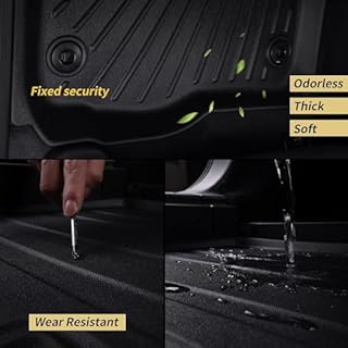 Floor Mats for 2026 Hyundai Palisade Hybrid Accessories, fit SEL、SEL Premium、Limited、Calligraphy, Cargo Mat Custom TPE All Weather Protection Full Coverage Trunk Liner & Floor Liner for Palisade