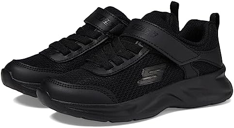 Skechers Kids Boy's Skech Fast-Solar-Squad Sneaker, Red/Black, 1.5 Little Kid | Image 3
