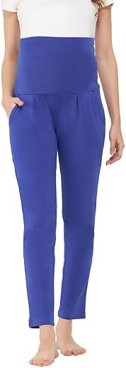 Clovia Women's Cotton Chic Basic Maternity Leggings