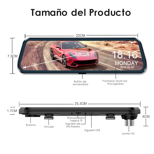 Deportes y Fitness, Wireless dashcam mexico Marca Sebami (2)