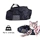 SOONHUA Katzen Glooming Tasche zum Baden von Katzen, verstellbare Katzen Dusche,Netztasche,Badetasche,Anti-Kratzer, atmungsaktiv,Rückhaltetasche,Katzentasche für Reinigung,Fellpflege, Baden