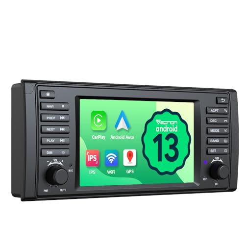 Eonon 7 Zoll IPS Android 13 2+32 GB für BMW 5 E39 (1995-2002) GPS CarPlay