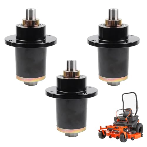 Dasbecan Lawn Mower Deck Spindle Assembly Compatible with 48 50 52 60 Bad Boy CZT ZT Elite Pup Lightning Series Replaces 037-6015-00 037-6015-50 (3PCS)