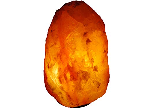 Lampe de Sel Ebamo Limburg 1-28 KG - Éclairage à Cristaux de Sel, Lumière d'Ambiance en Pierre (8-10 KG)