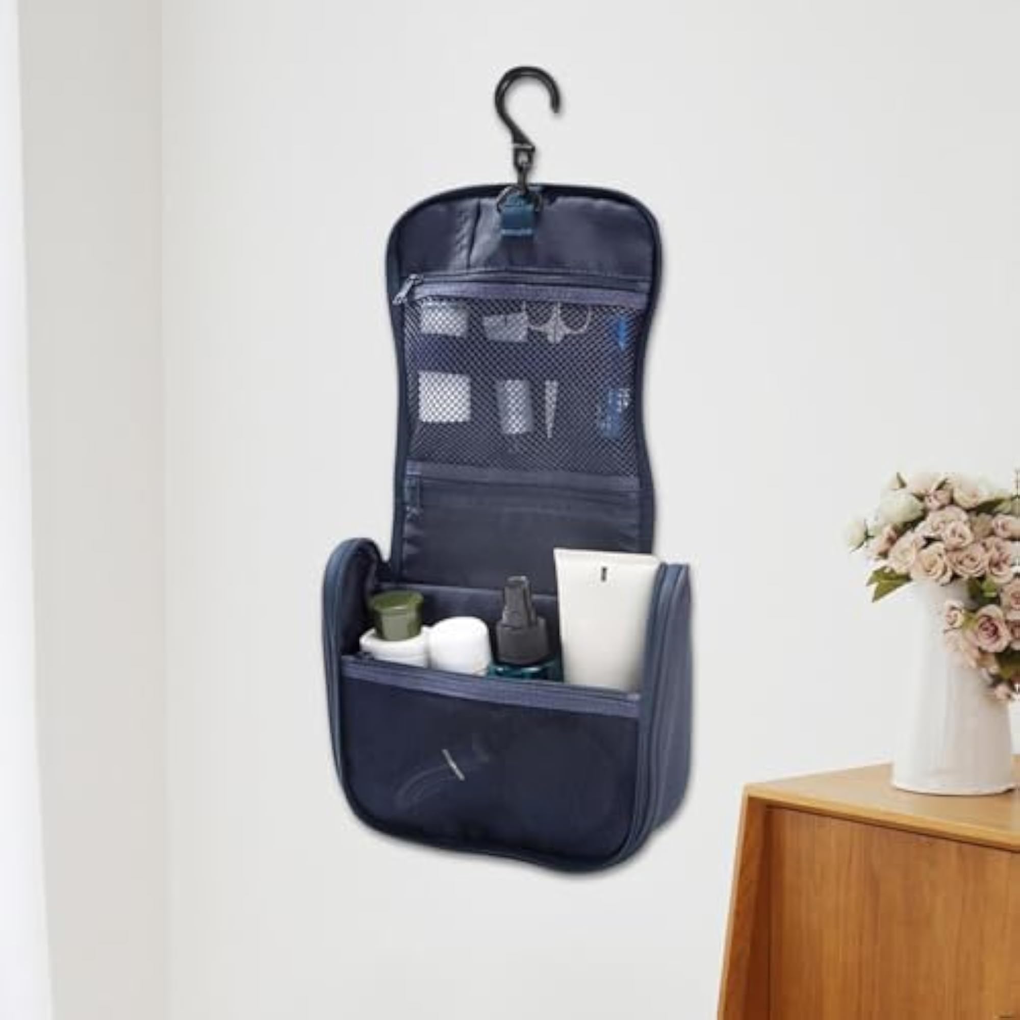 Travel Makeup Bag Gift, Multifunction Case, Blue