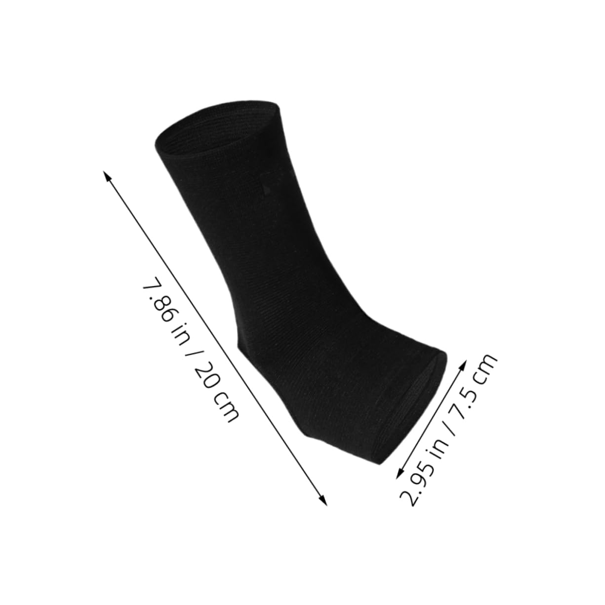 Healeved Boys and Girls Ankle Brace Compression Socks Ankle Wraps Support Child Size for Basketball Soccer Running Black