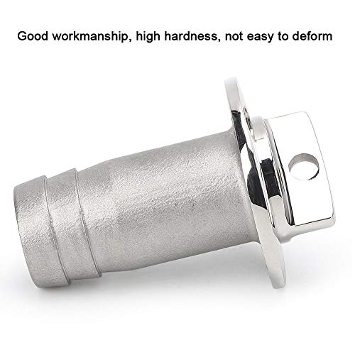 Tapón de drenaje para garboard y kit de conector de ventilación de acero inoxidable para barcos 4