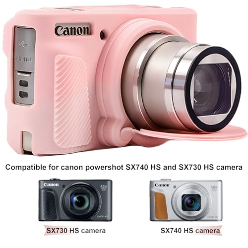 Funda de Silicona para Cámara Canon PowerShot SX740 / SX730 miniatura 2