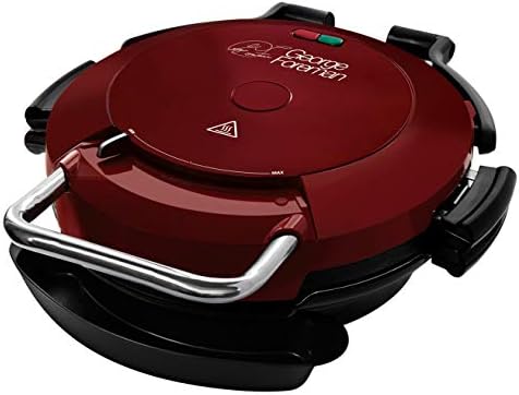 George Foreman Entertaining - Grill Eléctrico Circular (1750W, 7 porciones,  Sin Grasa, Negro, Accesorio) -ref. 24640-56 - PREYCA