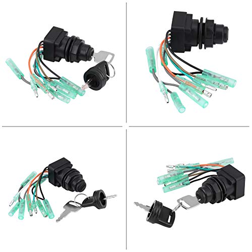 Assemblage touche d'allumage outboard control board noir fiable et durable - 3